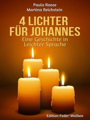 cover image of 4 Lichter für Johannes